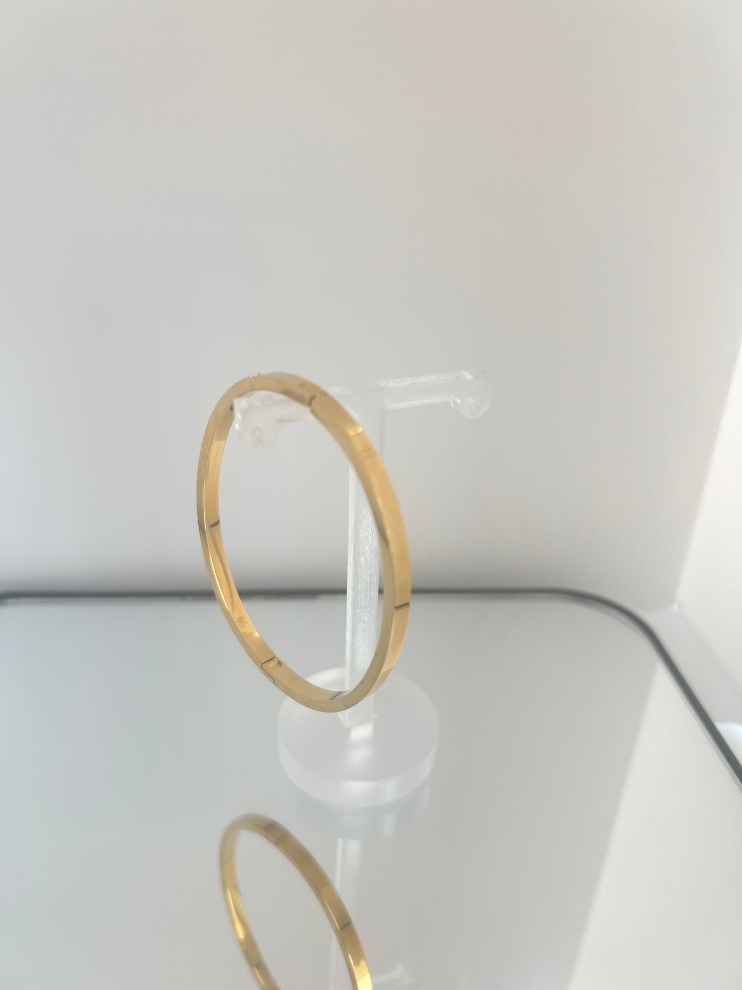 Pulseira Dourada com Zircónias