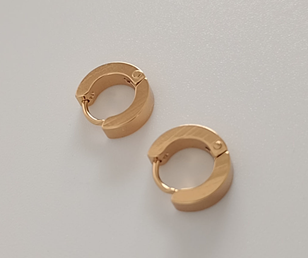 Argolas Minimalistas 10 mm