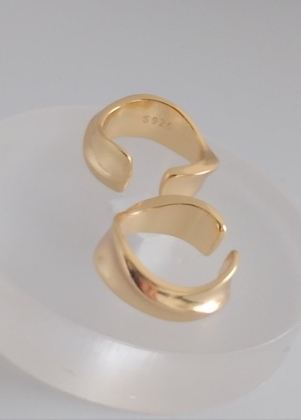 Ear Clip Onda - Prata 925