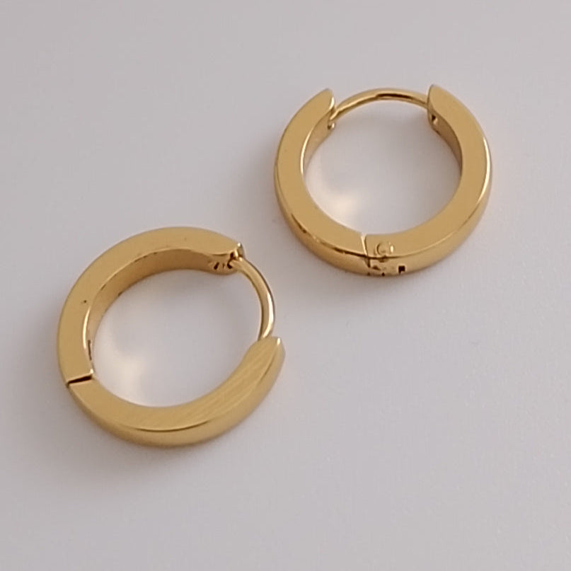 Argolas Minimalistas 15 mm