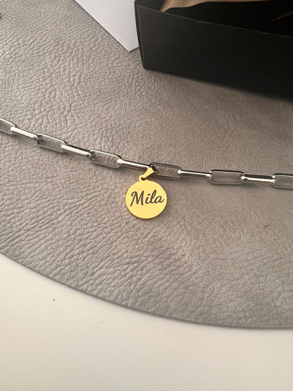 Pulseira Personalizada com Nome, Data ou Coordenadas