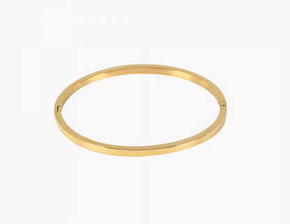 Pulseira rígida minimalista