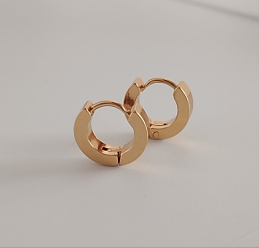 Argolas Minimalistas 10 mm