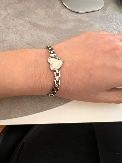 Pulseira de coração