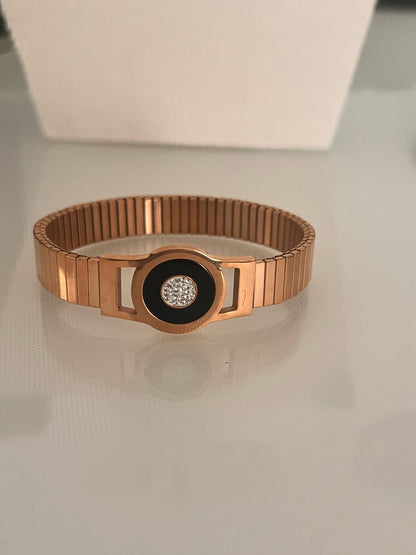 Pulseira elástica Rose Gold