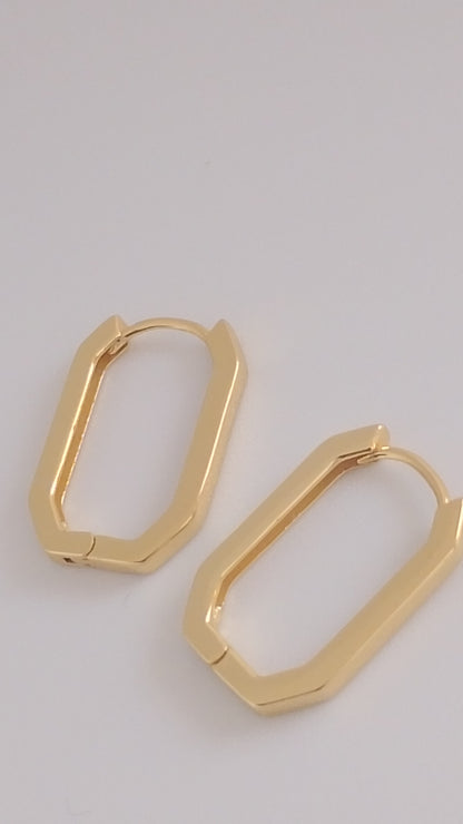 Argolas Minimalistas Geométricas